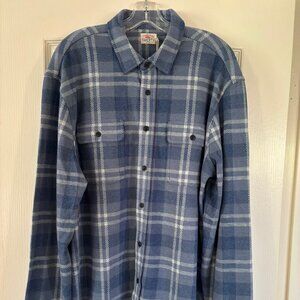Faherty Men's XL Flannel Shirt / Jacket
